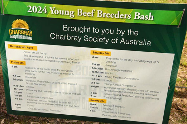 Charbray Young Breeders Class of 2024